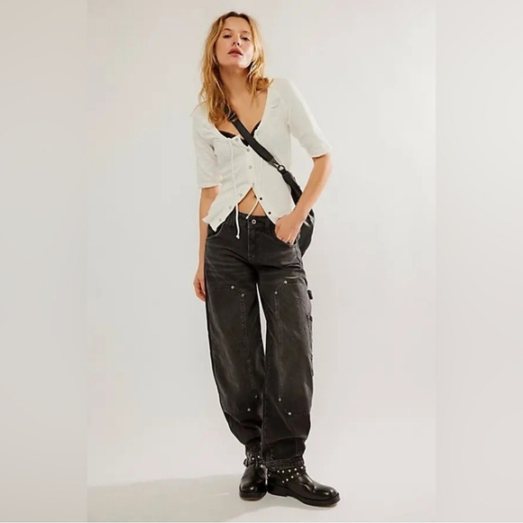 Free People Denim - Free People Loren Barrel Jeans